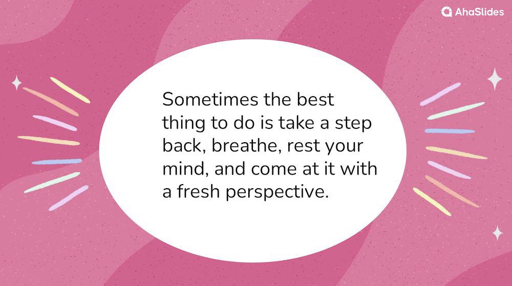 best taking a break from business quotes