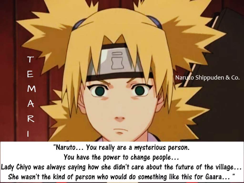 best temari quotes