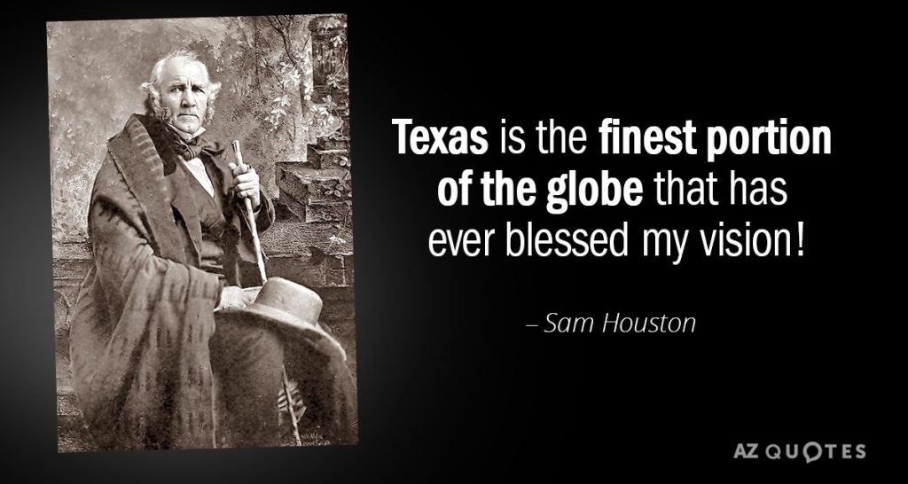 best texas quotes short