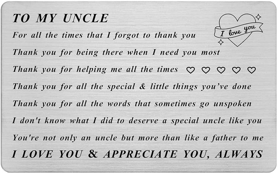 best thank you uncle quotes
