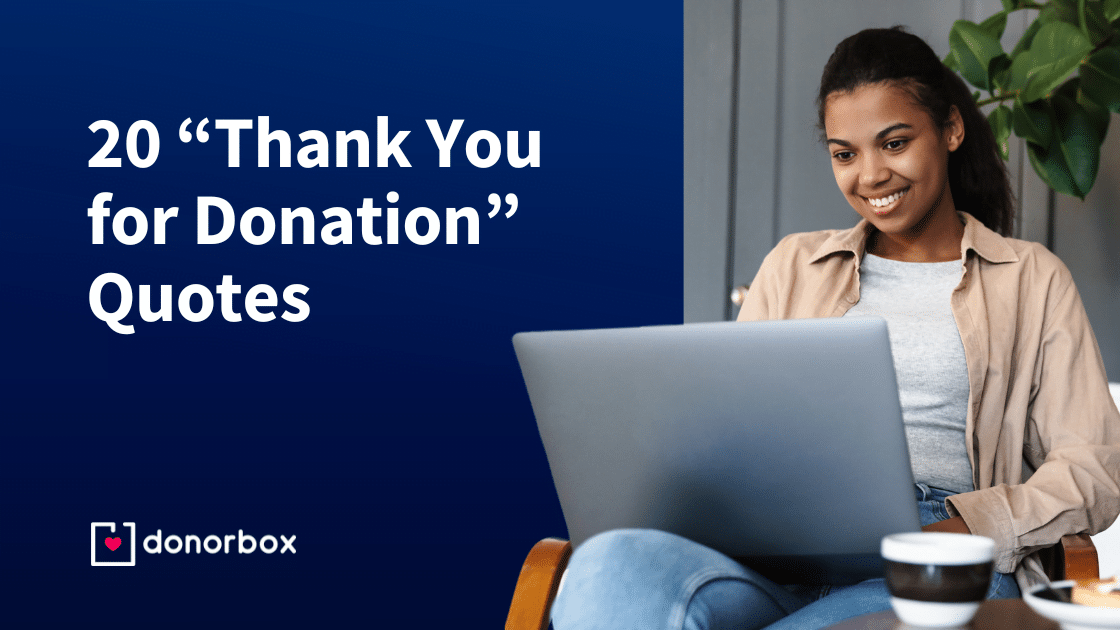 best thanking donors quotes