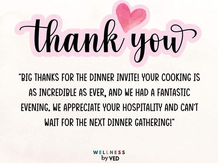 best thanks for the invite quotes