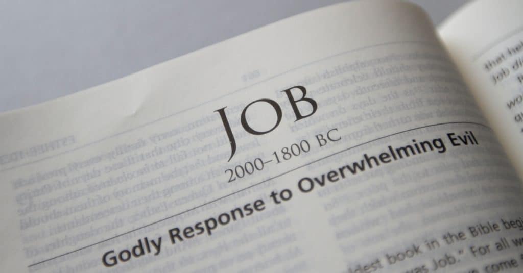 best the book of job deals with questions related to suffering
