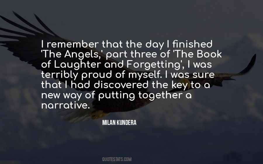 best the book of laughter and forgetting quotes
