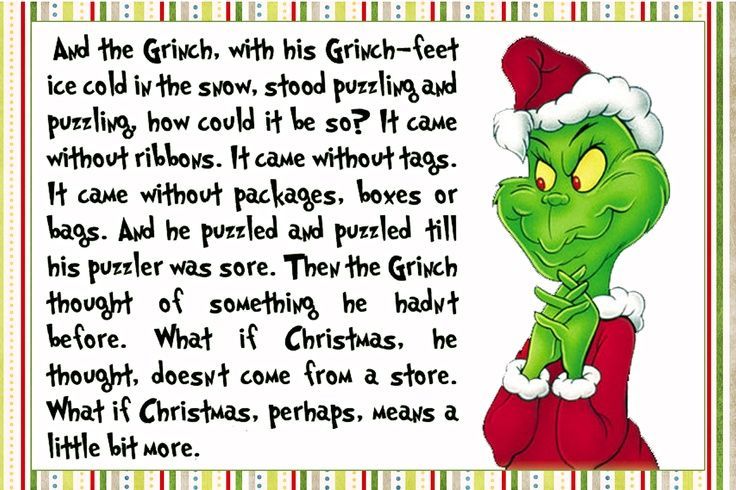 best the grinch quotes dr seuss