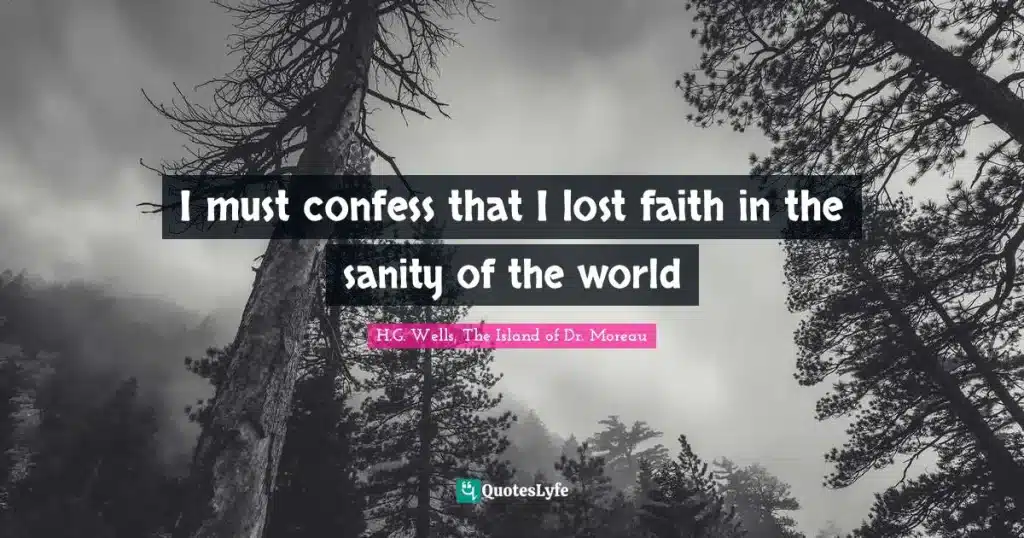 best the island of dr moreau quotes