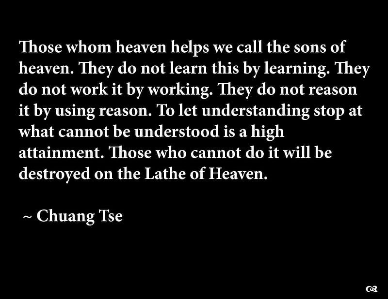 best the lathe of heaven quotes
