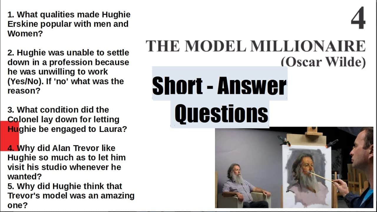 best the model millionaire questions and answers