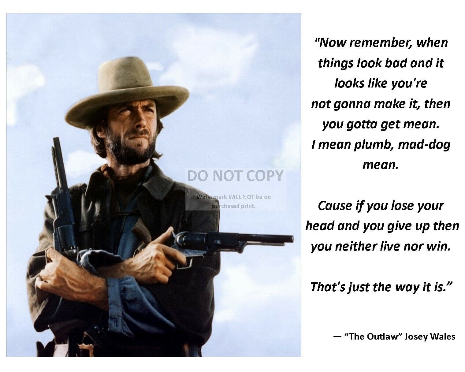 best the outlaw josey wales quotes