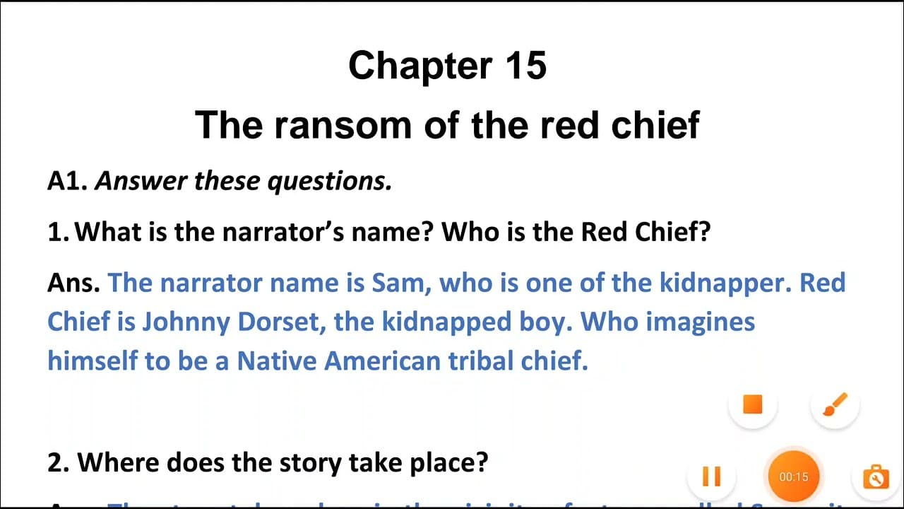 best the ransom of red chief questions and answers
