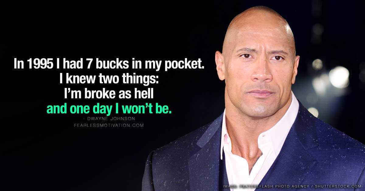 best the rock quotes motivation