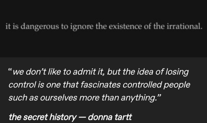 best the secret history by donna tartt quotes