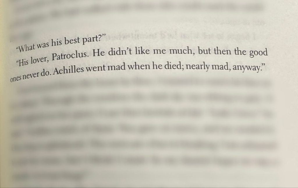 best the song of achilles quotes page numbers