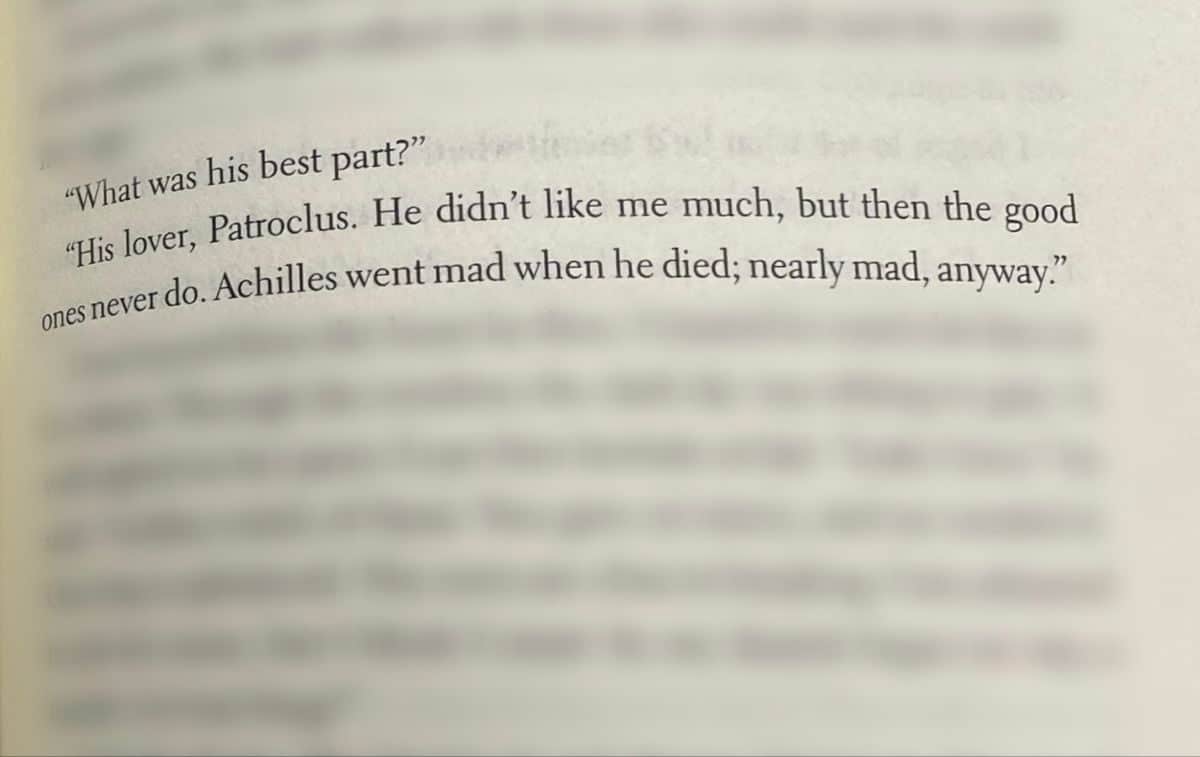 best the song of achilles quotes page numbers