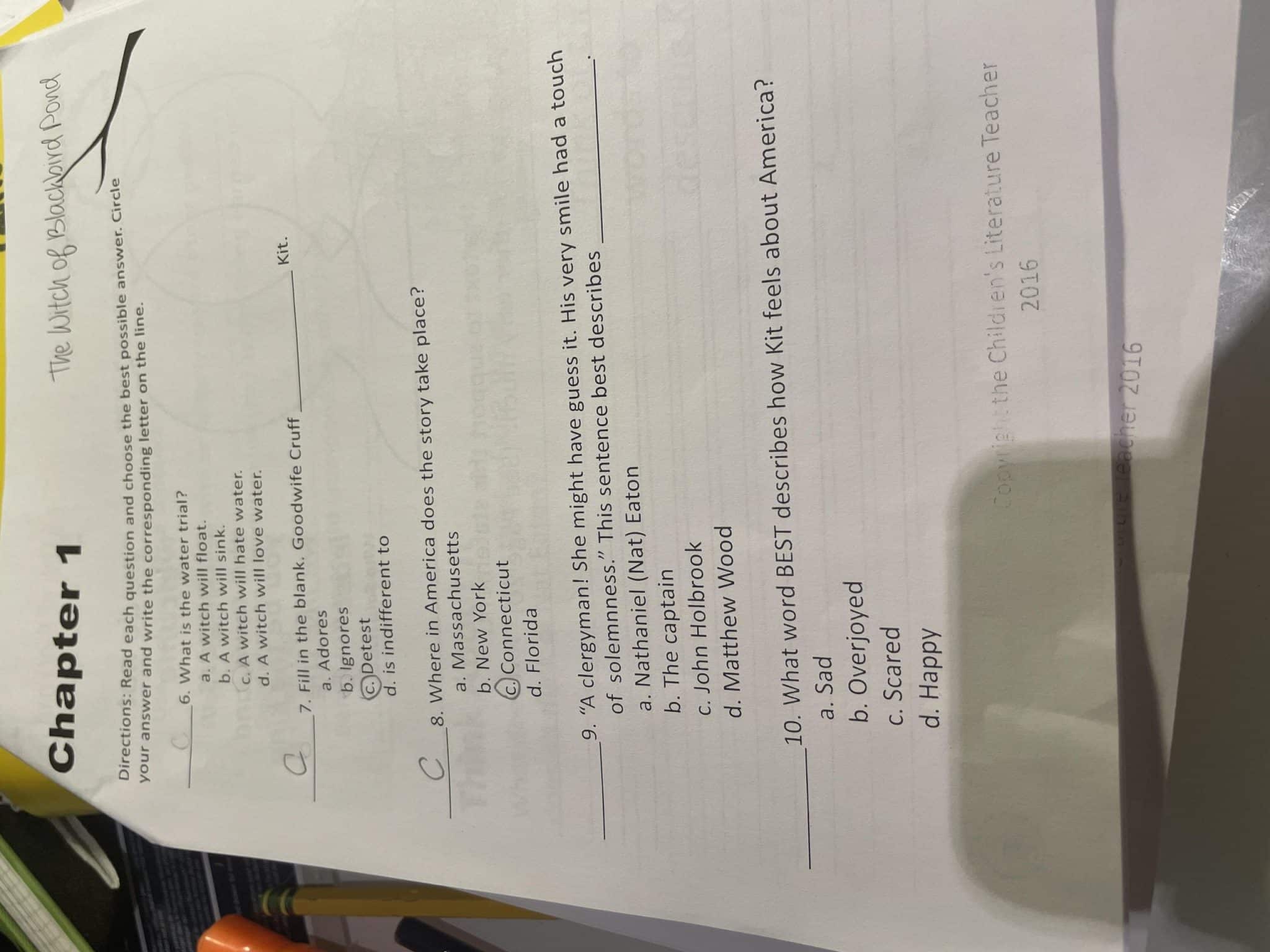 best the witch of blackbird pond chapter questions scaled