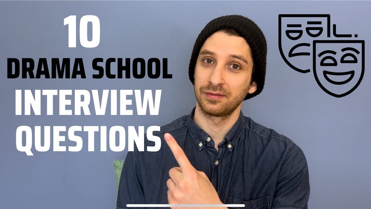 best theatre interview questions