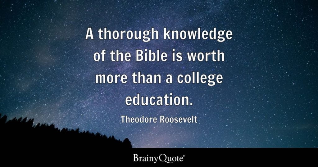 best theodore roosevelt religious quotes