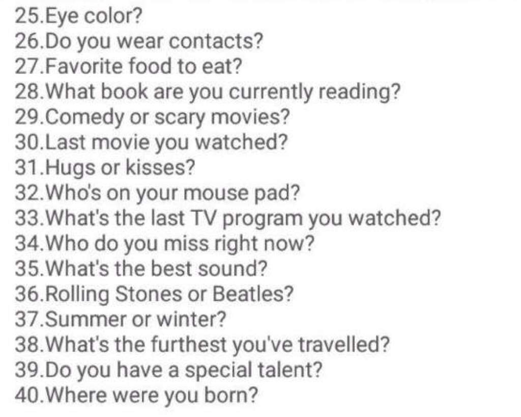 best things about me questions