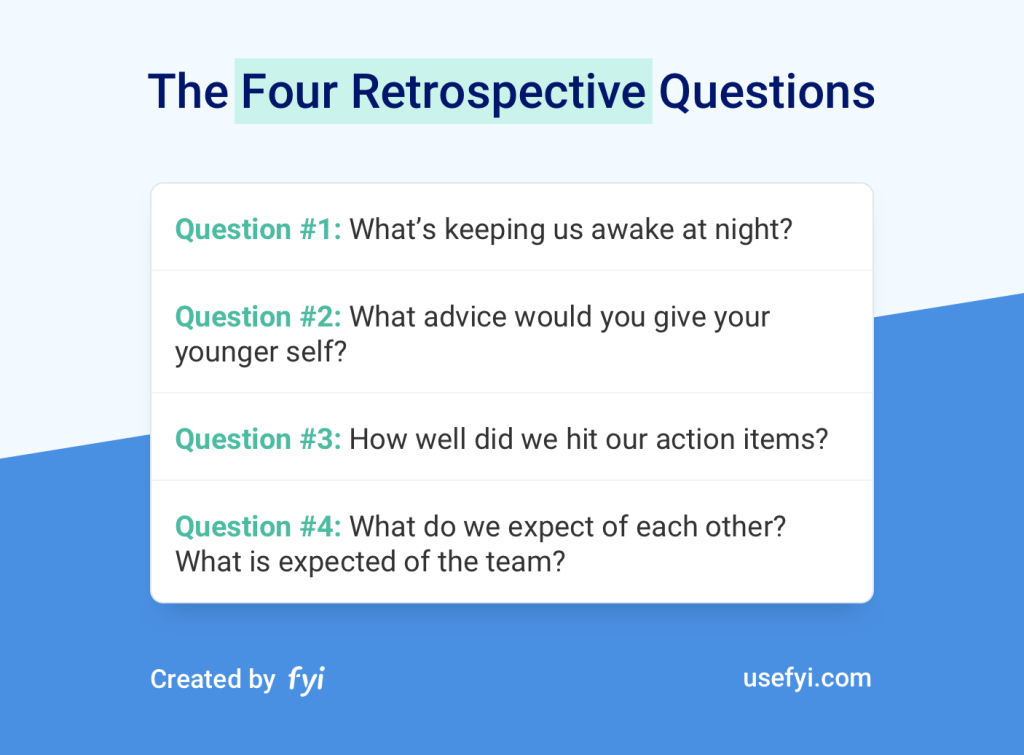 best thoughtful retrospective questions