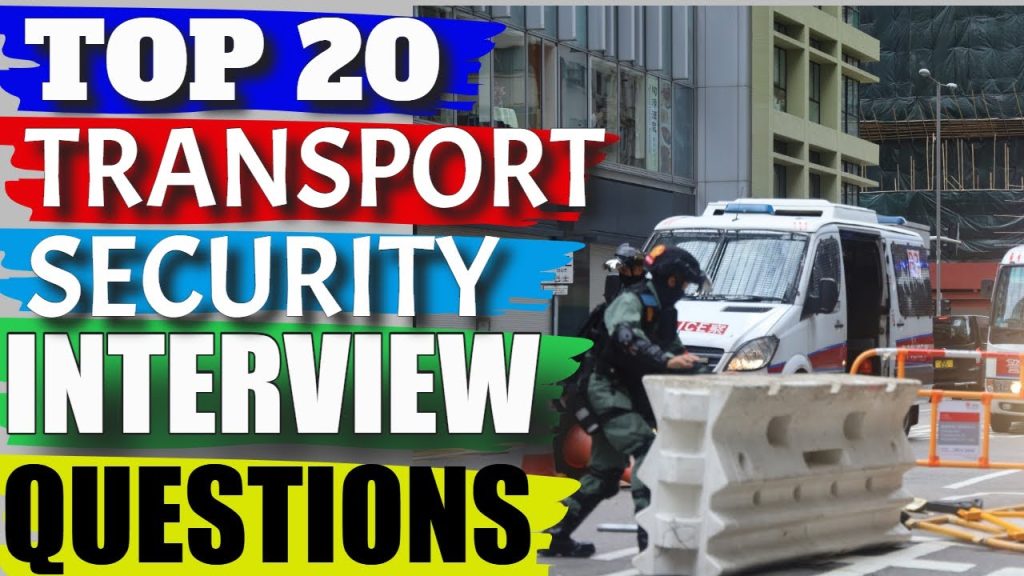 best tsa canine handler interview questions