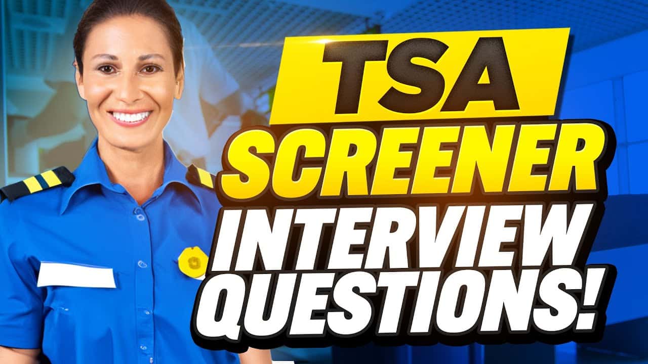 best tsa job interview questions