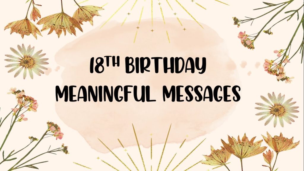 best turning 18 birthday quotes
