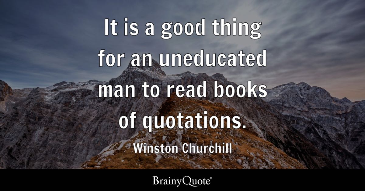 best uneducated quotes