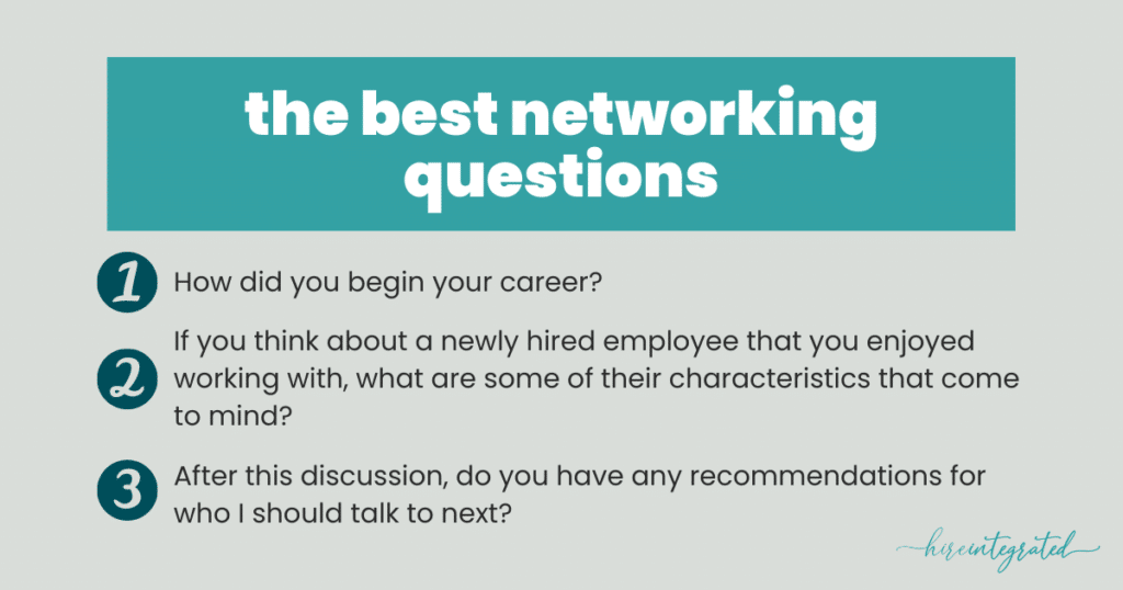 best unique networking questions