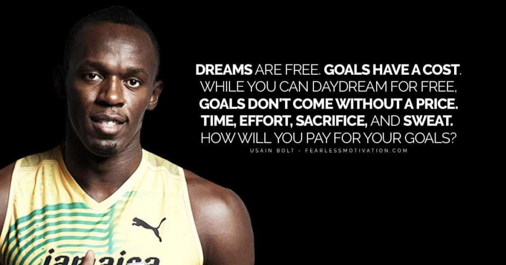 best usain bolt quotes 9 seconds