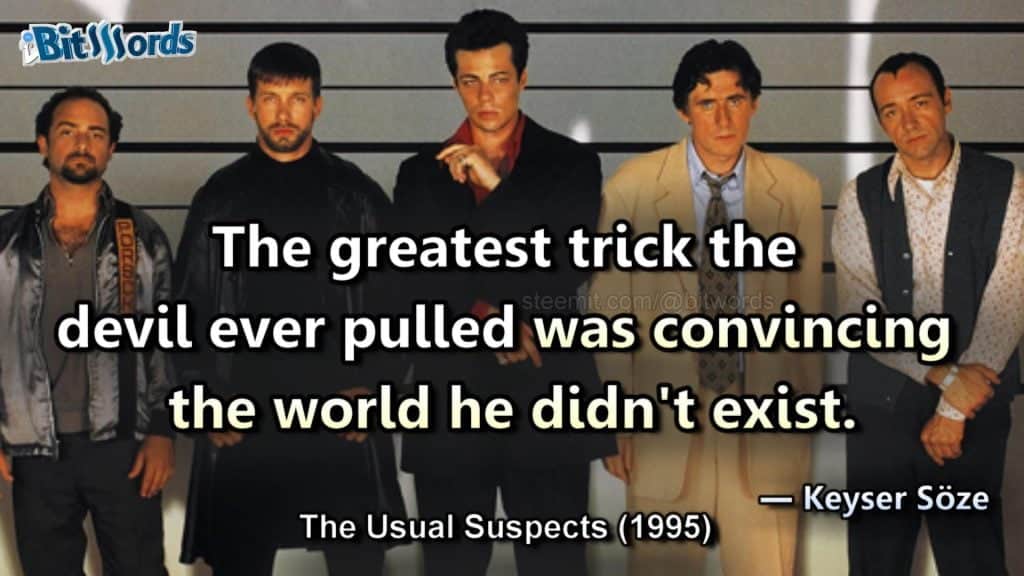 best usual suspects quotes devil