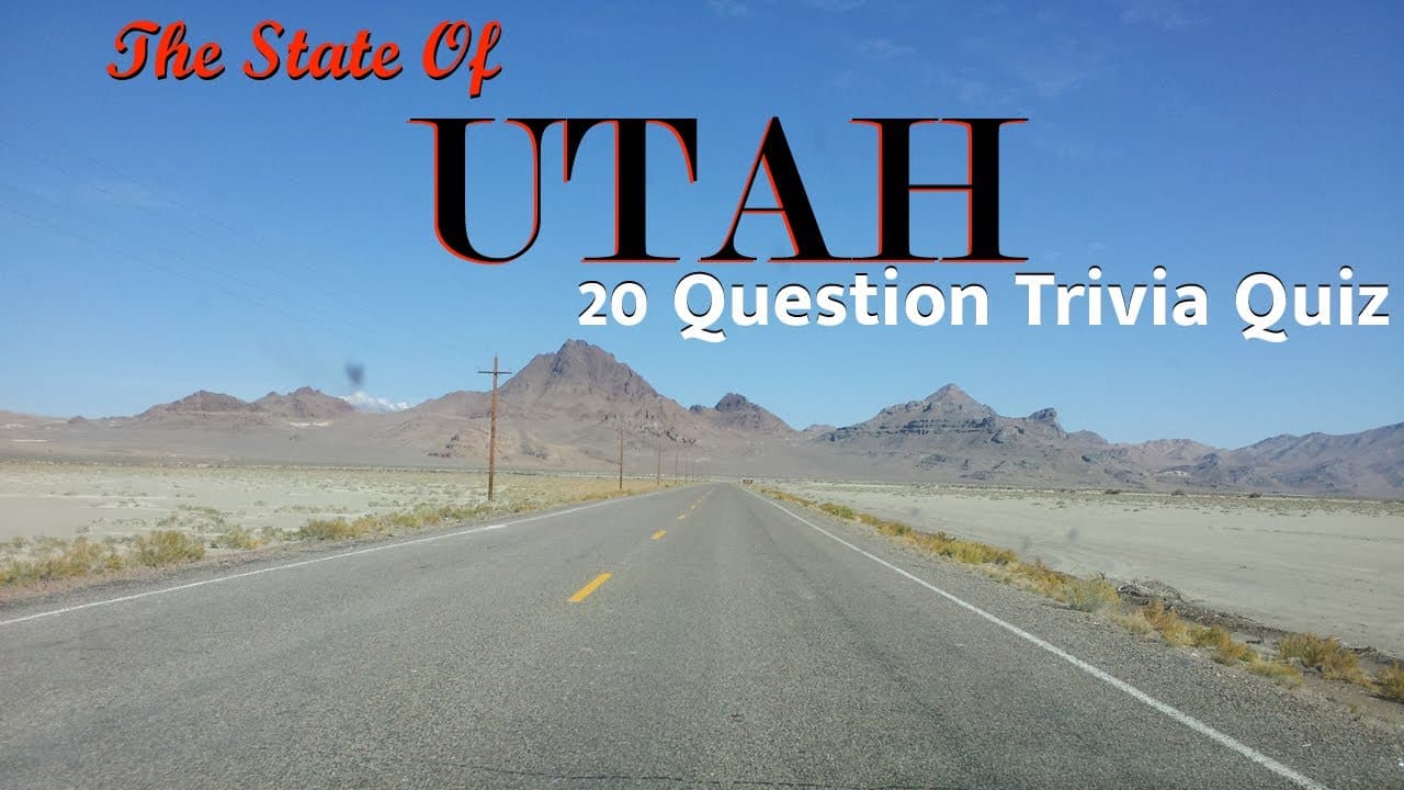 best utah trivia questions