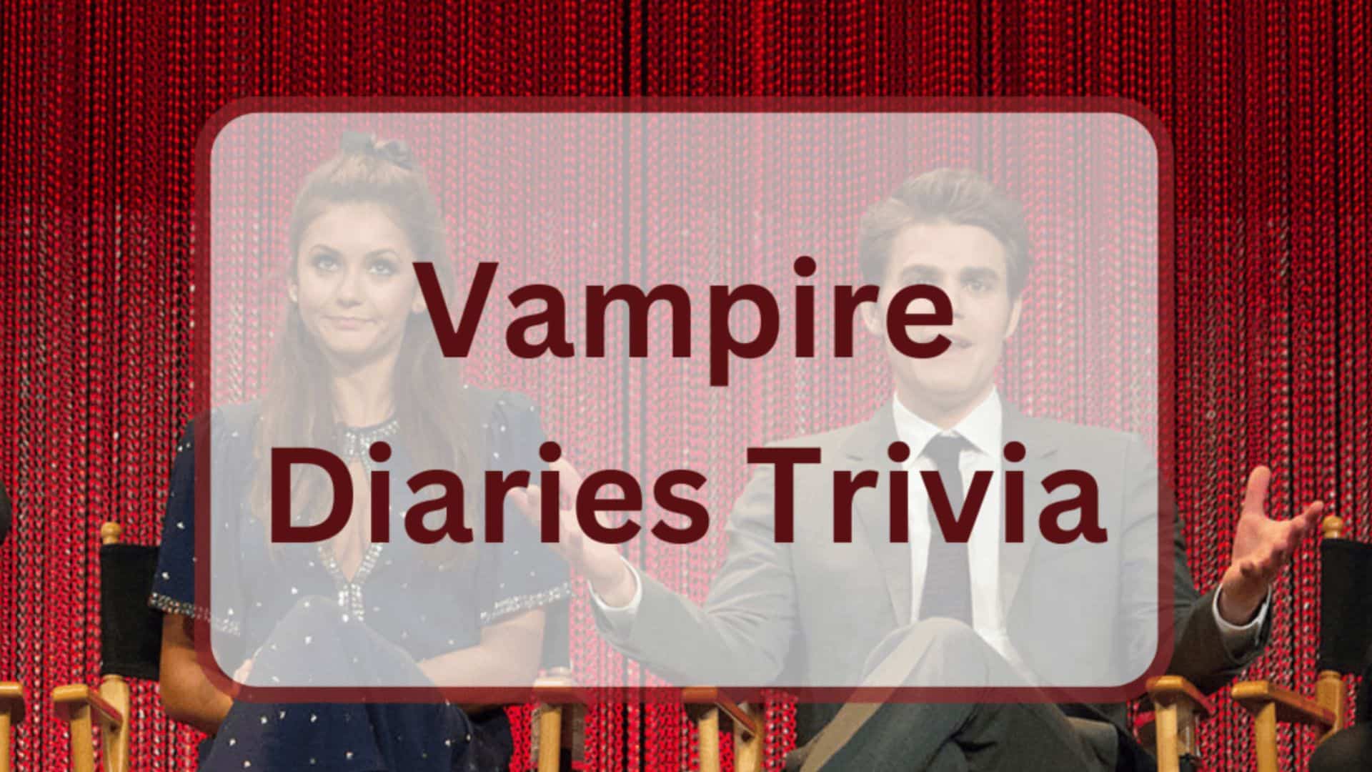 best vampire questions