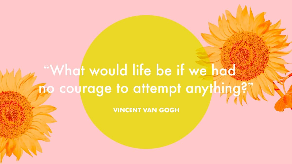best van gogh quotes about sunflowers