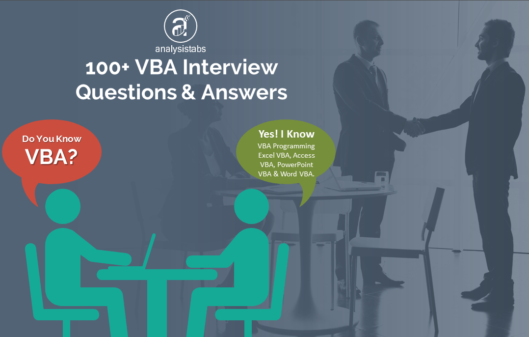 best vba interview questions