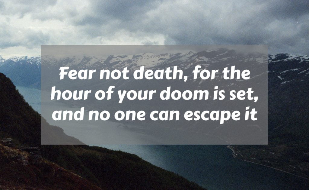 best viking quotes about death