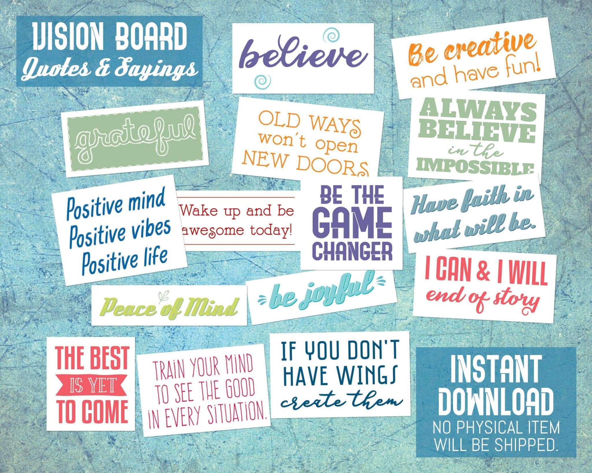 best vision boards quotes