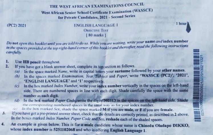 best waec past questions