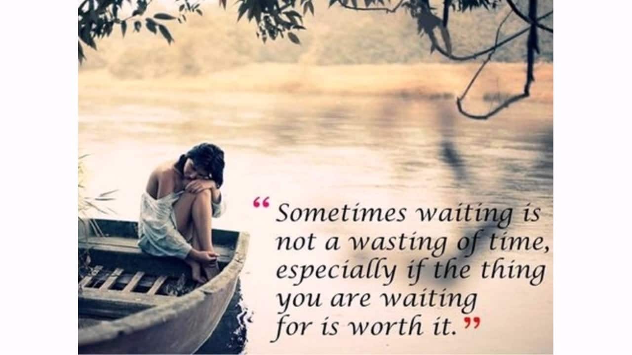 best waiting quotes love