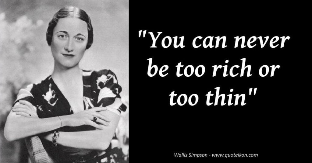 best wallis simpson quotes