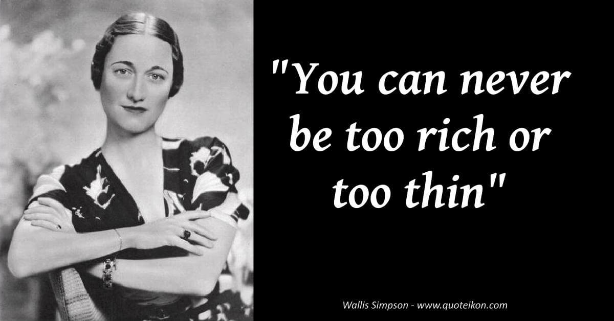 best wallis simpson quotes