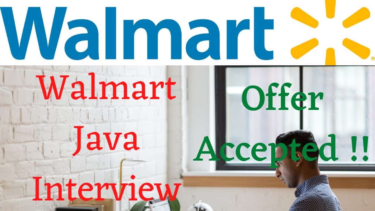 best walmart java interview questions