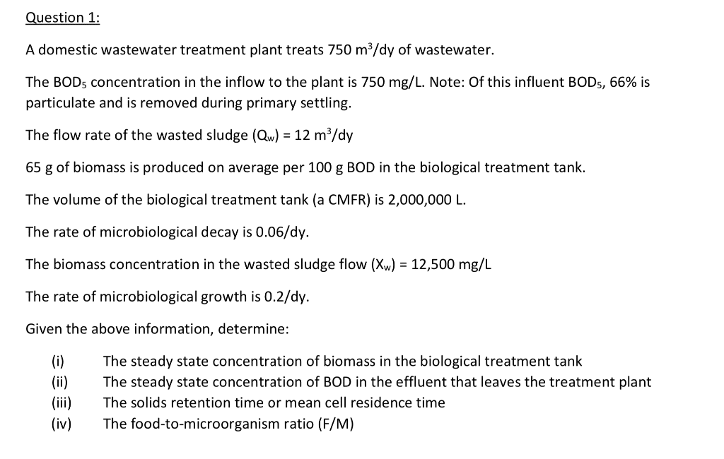 best wastewater treatment questions and answers