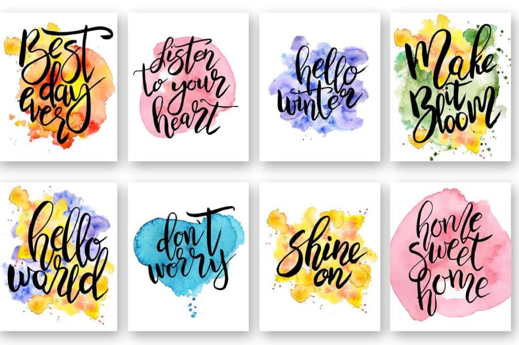 best watercolor quotes