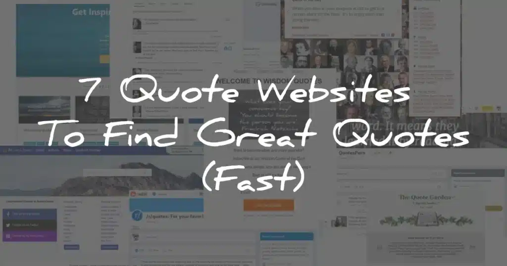 best website quotes