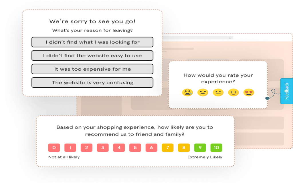 best website survey questions examples