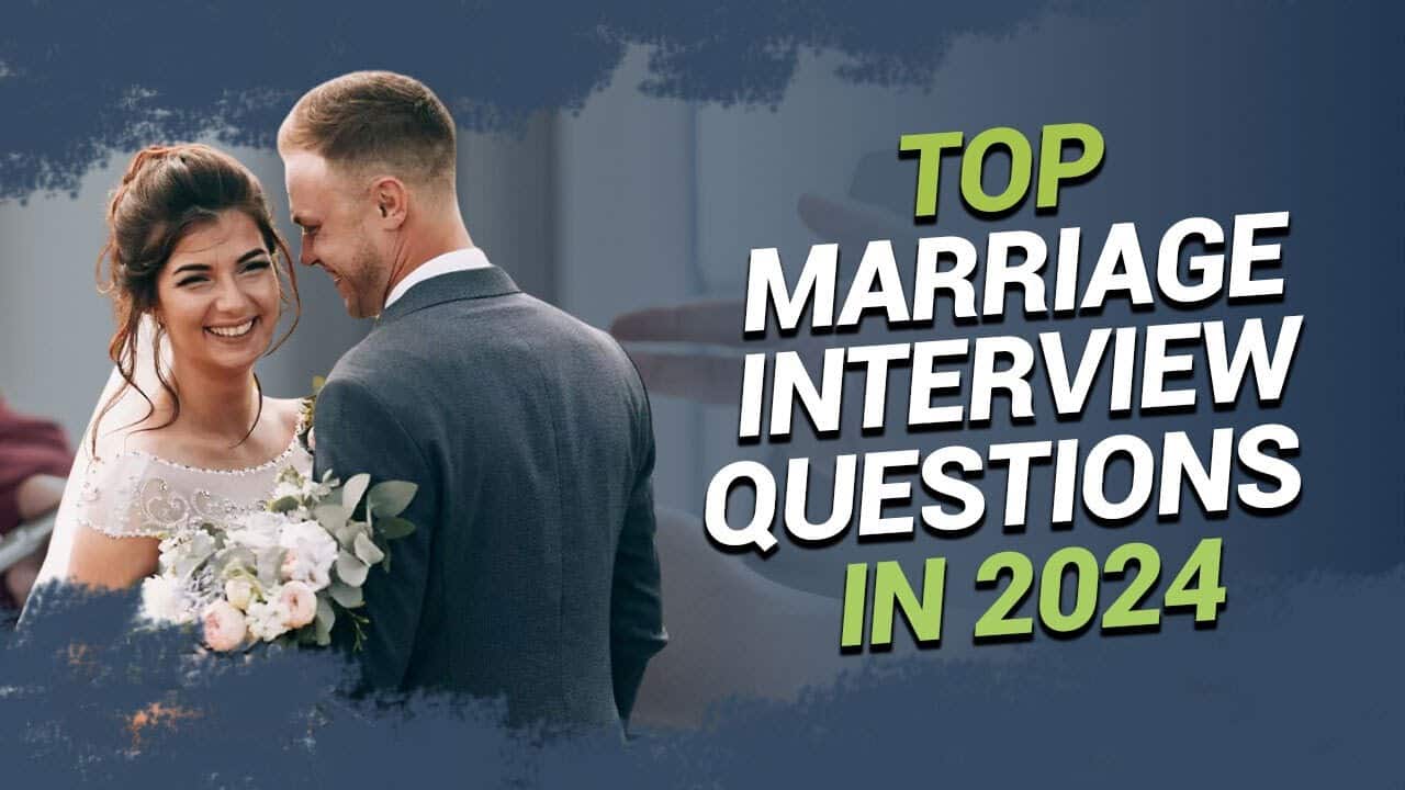 best wedding interview questions