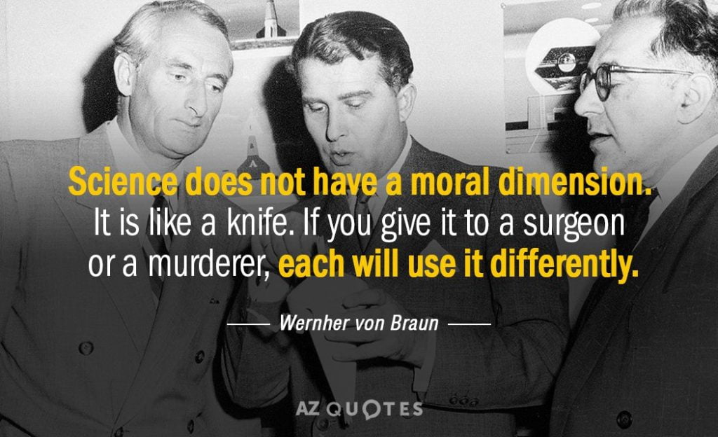 best wernher von braun quotes