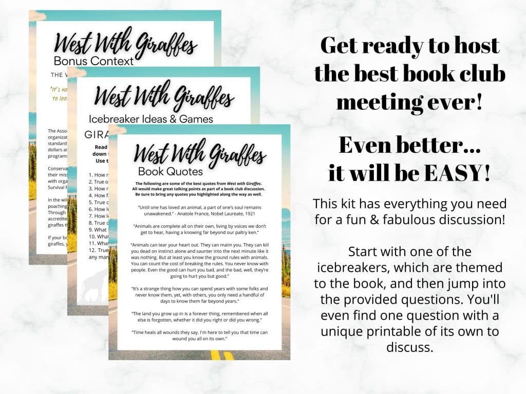 best west with giraffes questions