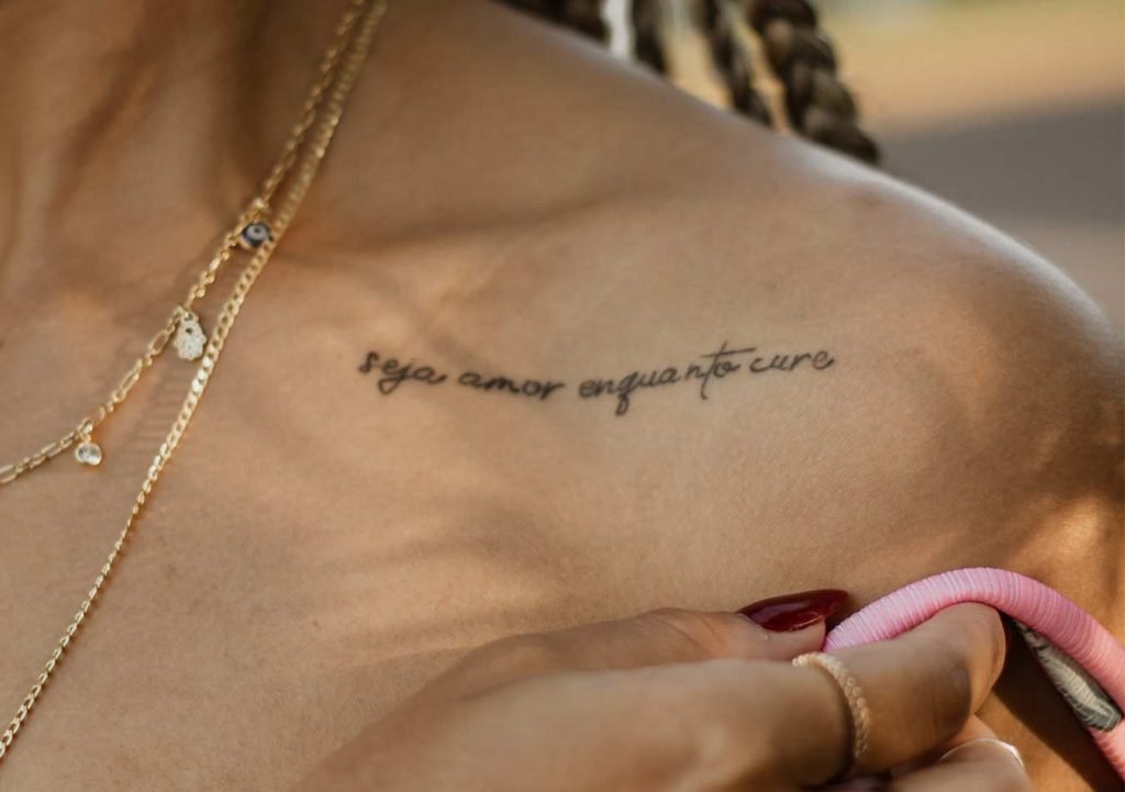 best where to put tattoo quotes
