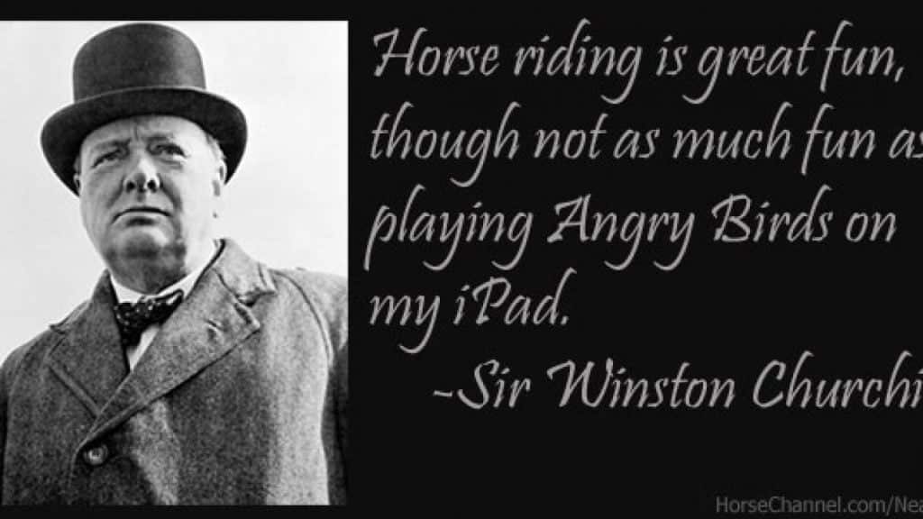 best winston churchill quotes horses